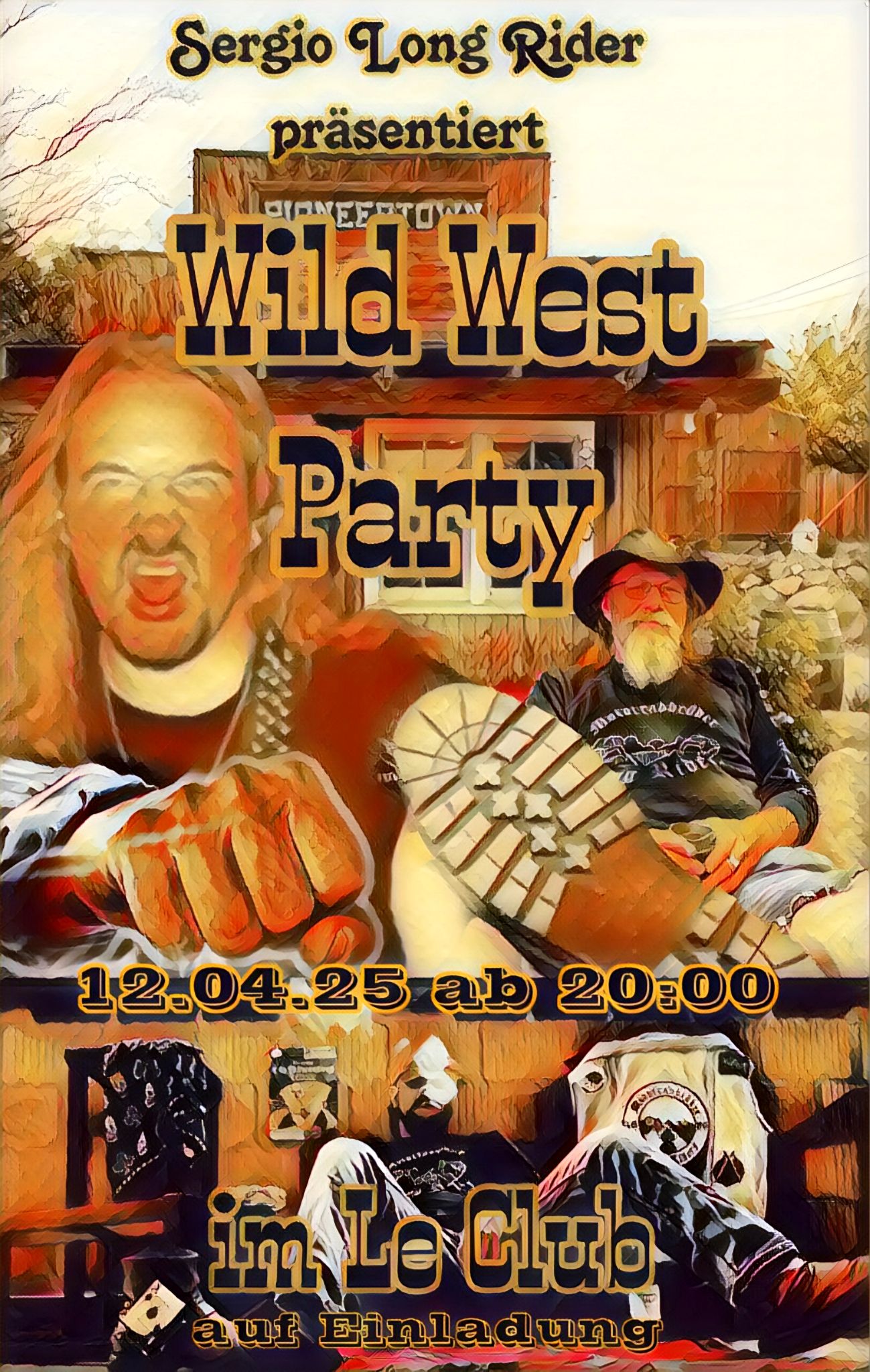 Wild West Winterabschluss Party