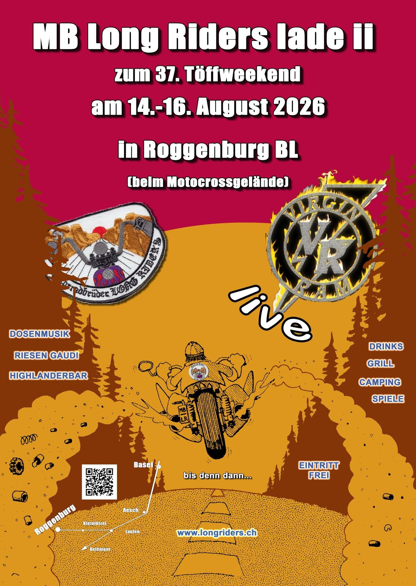 37. Töffweekend Motorradbrüder Long Ridres
